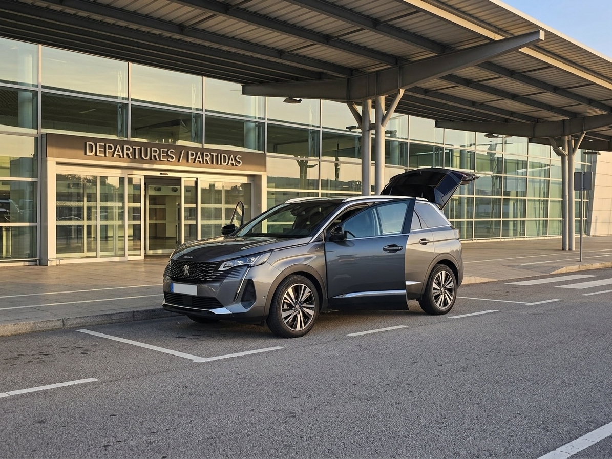 Peugeot E-5008 GT — Meet & Greet · Ready to Board