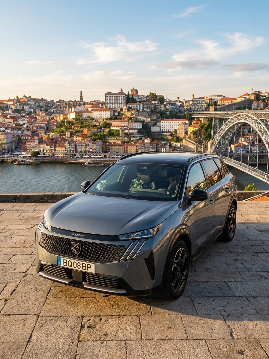 Peugeot E-5008 GT — Exterior · Front View
