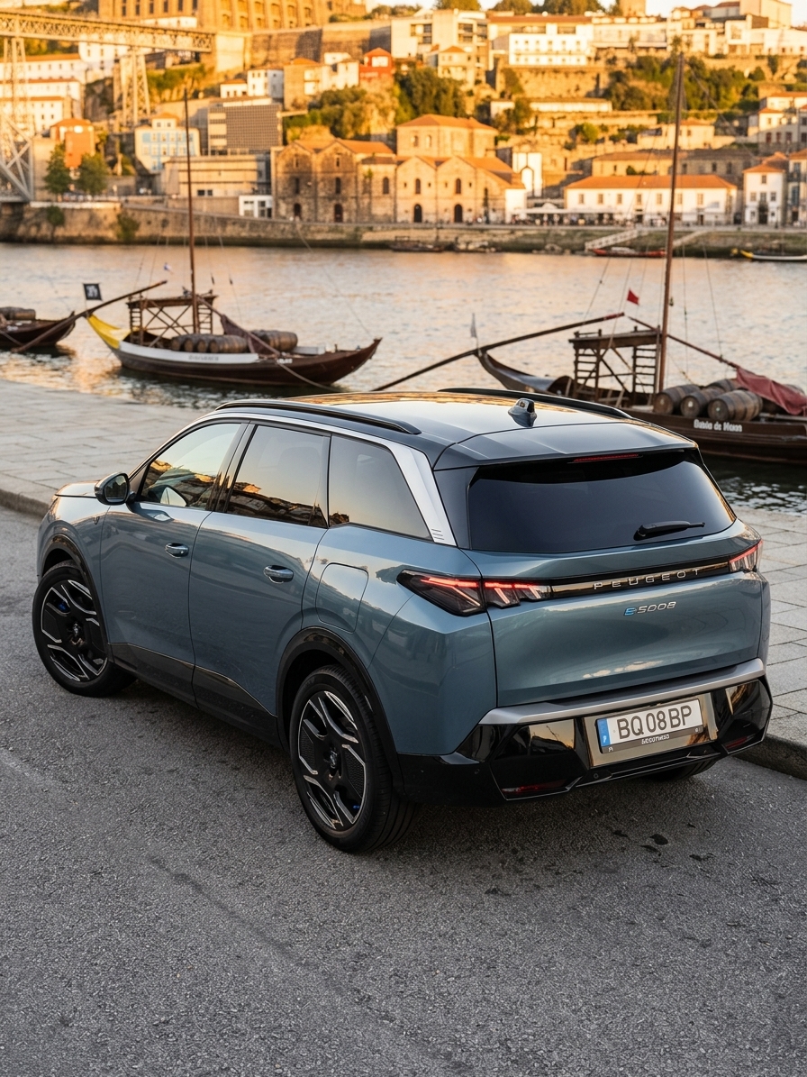 Peugeot E-5008 GT — Exterior · Side View